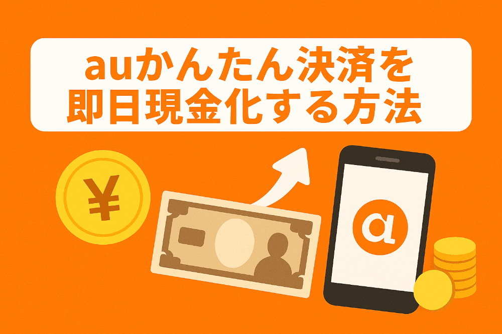 auかんたん決済現金化おすすめ優良店！即日振込のコツや注意点を解説【2025年最新】