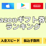 Amazonギフト券買取ランキング