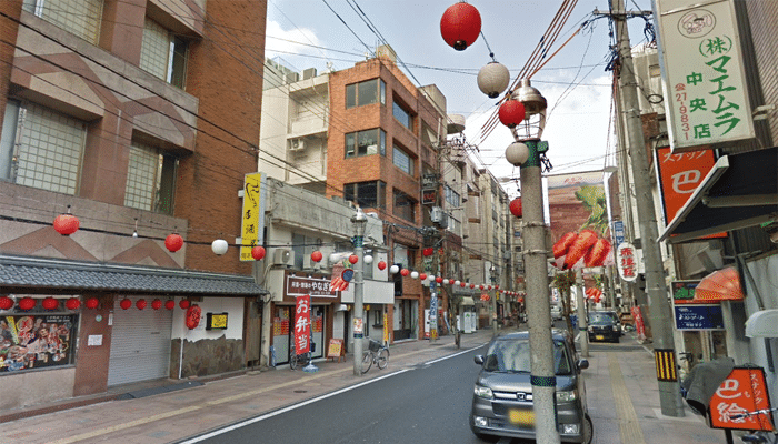 ニシタチ歓楽街