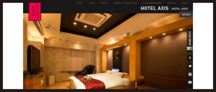 大阪で高級感が楽しめるリッチなラブホテル「AXIS」