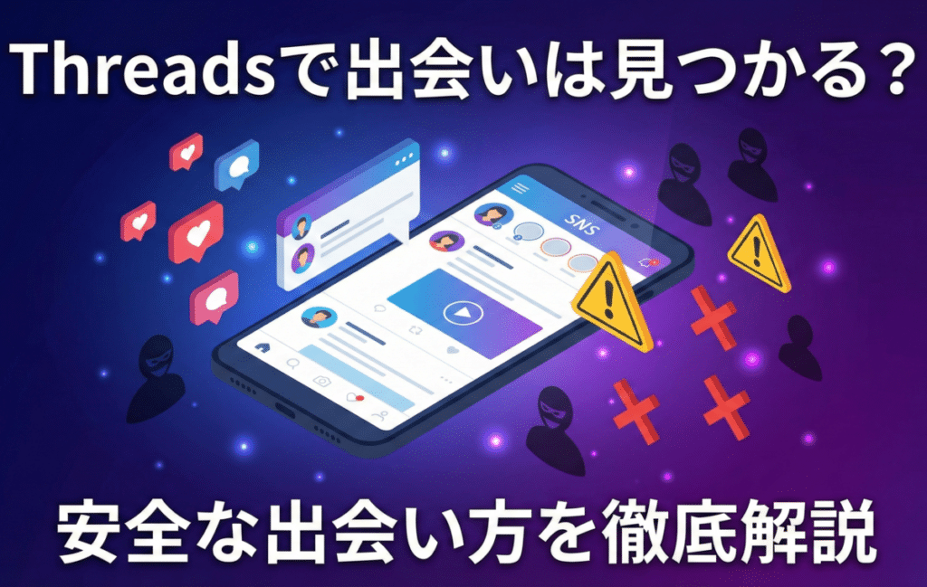 Threads（スレッズ）で出会いは見つかる？出会い系業者から身を守る7つの方法
