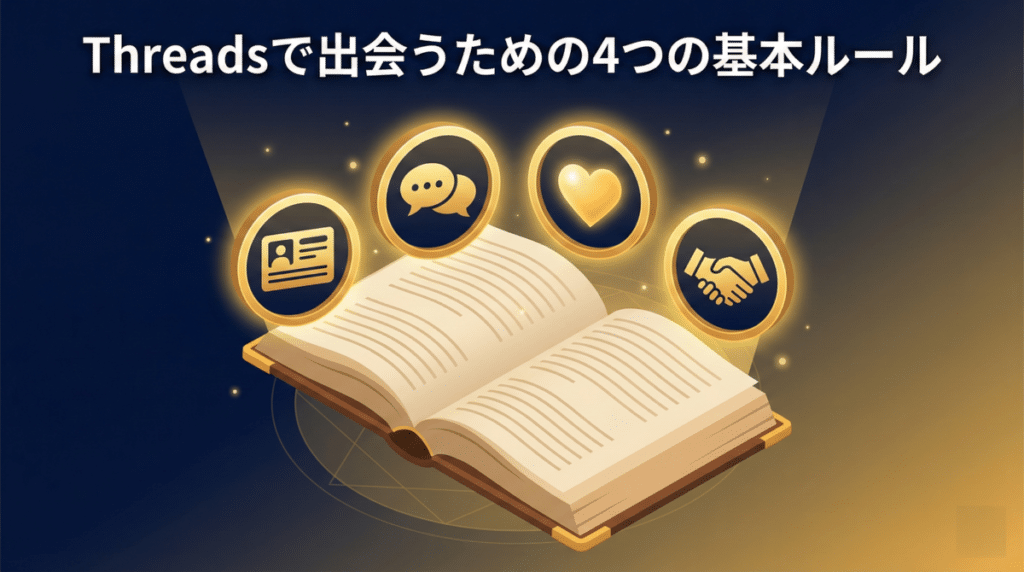 Threadsで理想の出会いを叶える4つの基本ルール