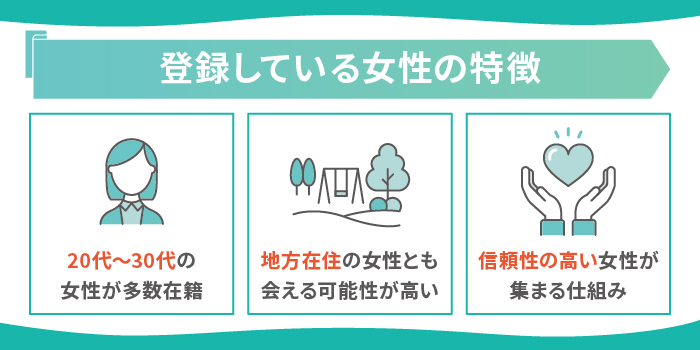 ペイターズを使う女性の特徴