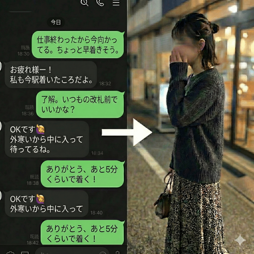 メッセージ＆出会った人妻