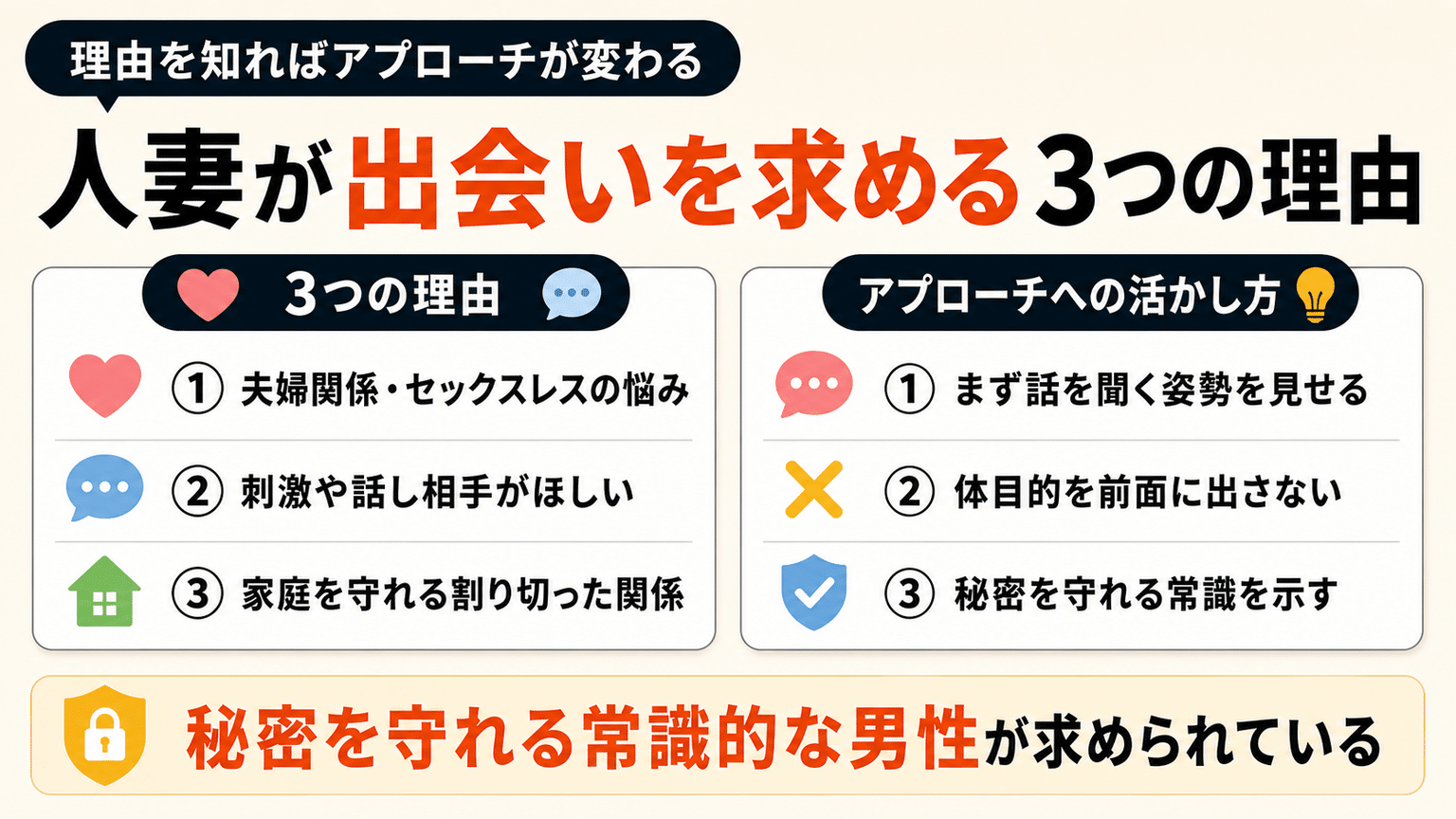 人妻がアプリで出会いを求める理由