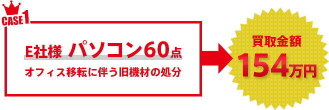 E社様 パソコン60点