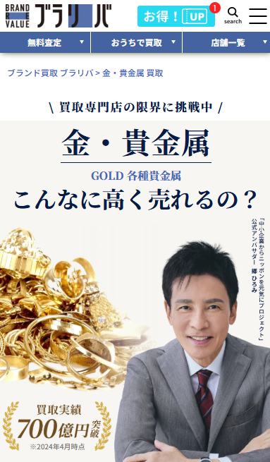 ブランドリバリュー(金・貴金属)